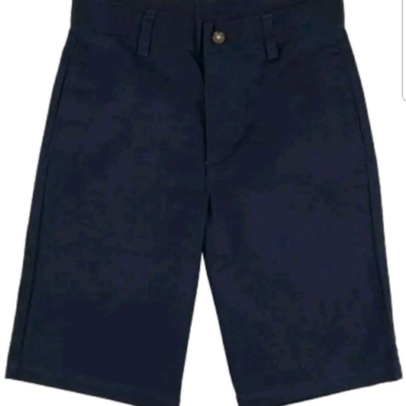 ARROW Navy Blue Flat Front School Uniform Short Size 8 NWT! - Picture 2 of 9